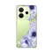 Zastitna ultra tanka (skin) maska / futrola PRINT - Xiaomi Redmi Note 14 4G (SRB) Blue Roses.