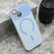 Zastitna maska (futrola) PASTELPOP MagSafe - iPhone 15 plava (MS).