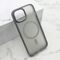 Zastitna maska (futrola) SILKY MAGSAFE II - iPhone 15 siva (MS).