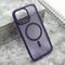 Zastitna maska (futrola) SILKY MAGSAFE mat - iPhone 15 Pro Max (6.7) ljubicasta (MS).
