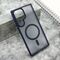 Zastitna maska (futrola) SILKY MAGSAFE mat - Samsung Galaxy S23 Ultra plava (MS).