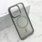 Zastitna maska (futrola) SILKY MAGSAFE II - iPhone 15 Pro (6.1) siva (MS).
