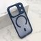 Zastitna maska (futrola) SILKY MagSafe II - iPhone 17 Pro plava (MS).