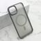 Zastitna maska (futrola) SILKY MAGSAFE II - iPhone 11 (6.1) siva (MS).