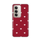 Zastitna ultra tanka (skin) maska / futrola PRINT - Xiaomi Redmi 15 4G Burgundy Hearts.