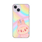 Zastitna ultra tanka (skin) maska / futrola PRINT - iPhone 14 La Bubu Rainbow.