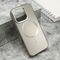 Zastitna maska (futrola) COLOR METAL MagSafe - iPhone 16 Pro (6.3) srebrna (big camera) (MS).