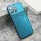 Zastitna maska (futrola) COLOR METAL MagSafe - iPhone 16 Pro Max (6.9) plava (small camera) (MS).