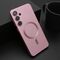 Zastitna maska (futrola) ELEGANT MAGSAFE - Samsung S931 Galaxy S25 5G roze (MS).