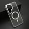 Zastitna maska (futrola) Transparent LOOK MagSafe - Samsung S948 Galaxy S26 Ultra 5G bela (MS).
