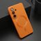 Zastitna maska (futrola) ELEGANT MAGSAFE - Samsung S941 Galaxy S26 5G narandzasta (MS).