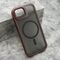 Zastitna maska (futrola) DARK DROP MagSafe - iPhone 16e/17e (6.1) bordo (MS).