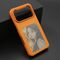 Zastitna maska (futrola) SMART COVER Corning Glass - iPhone 17 Pro narandzasta (MS).