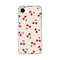 Zastitna silikonska maska (futrola) PRINT - iPhone 16e/17e 6.1 Cherry and Flowers.