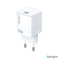 Kucni punjac Pluginn PI-D73-27w, PD 3.0, PPS, 27W sa PD iPhone lightning kablom beli CE.