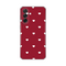 Zastitna ultra tanka (skin) maska / futrola PRINT - Samsung A376 Galaxy A37 5G Burgundy Hearts.