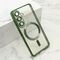 Zastitna maska (futrola) CAMERA PROTECT MAGSAFE - Samsung S941 Galaxy S26 5G zelena (MS).