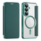 Zastitna maska (futrola) Magsafe Lux na preklop (bi fold) - Samsung S941 Galaxy S26 zelena.