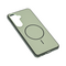 Zastitna maska (futrola) Magsafe mat Line - Samsung S946 Galaxy S26 Plus zelena.