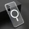 Zastitna maska (futrola) STANDARD MagSafe - Samsung A566 Galaxy A56 5G providna (bela) (MS).