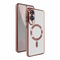 Zastitna maska (futrola) Magsafe Lux - Samsung S937 Galaxy S25 Edge roze.