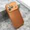 Zastitna maska (futrola) COLOR METAL MagSafe II - iPhone 17 Pro narandzasta (MS).