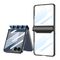 Zastitna maska (futrola) LINES II - Samsung F751B Galaxy Z Flip 7 5G crna (GKK case) (MS).