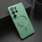 Zastitna maska (futrola) ELEGANT MAGSAFE - Samsung S948 Galaxy S26 Ultra 5G zelena (MS).