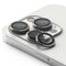 Folija - zastitu kamere RING za iPhone 15 Pro (6.1)/iPhone 15 Pro Max (6.7) siva (MS).