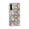 Zastitna ultra tanka (skin) maska / futrola PRINT - Samsung A175 Galaxy A17 Soft Flowers.