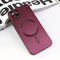 Zastitna maska (futrola) Magsafe Chrome - iPhone 13 bordo.
