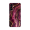 Zastitna silikonska maska (futrola) PRINT - Samsung A576 Galaxy A57 5G Burgundy.