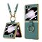 Zastitna maska (futrola) GOLD EDGE - Samsung F741B/F761B Galaxy Z Flip 6 5G/Z Flip 7 FE 5G zelena (GKK case) (MS).