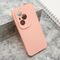 Zastitna maska (futrola) Soft 3D camera - Huawei Honor 400 Pro roze (MS).