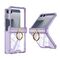 Zastitna maska (futrola) RING LINES II - Samsung F751B Galaxy Z Flip 7 5G ljubicasta (GKK case) (MS).