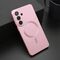Zastitna maska (futrola) ELEGANT MAGSAFE - Samsung S946 Galaxy S26 Plus 5G roze (MS).