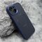 Zastitna maska (futrola) CARBON MagSafe - iPhone 15 plava (small camera) (MS).