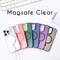 Zastitna maska (futrola) Magsafe providna - Samsung A256B Galaxy A25 roze.