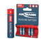ANSMANN Alkalna baterija LR03 AAA 1,5V blister 4kom.