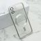 Zastitna maska (futrola) CAMERA PROTECT MagSafe - iPhone 12 srebrna (MS).
