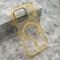 Zastitna maska (futrola) COLOR RING MagSafe - iPhone 17 Pro narandzasta (MS).
