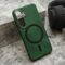 Zastitna maska (futrola) ELEMENT MagSafe - Samsung S931 Galaxy S25 5G zelena (MS).