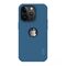 Zastitna maska (futrola) Nillkin Super Frost Pro - iPhone 15 Pro Max (6.7) plava (logo cut) (MS).