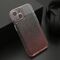 Zastitna maska (futrola) OMBRE GLITTER - iPhone 13 (6.1) crvena (MS).