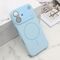 Zastitna maska (futrola) PASTEL DREAMS MagSafe - iPhone 16 (6.1) plava (MS).