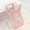 Zastitna maska (futrola) SILKY MagSafe II - iPhone 17 Pro roze (MS).