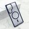Zastitna maska (futrola) SILKY MAGSAFE mat - Samsung S928 Galaxy S24 Ultra 5G plava (MS).