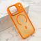 Zastitna maska (futrola) SILKY MagSafe II - iPhone 17 Pro Max (6.9) narandzasta (MS).