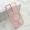 Zastitna maska (futrola) SILKY MAGSAFE II - Samsung S921 Galaxy S24 5G roze (MS).