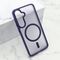 Zastitna maska (futrola) SILKY MAGSAFE mat - Samsung S921 Galaxy S24 5G ljubicasta (MS).